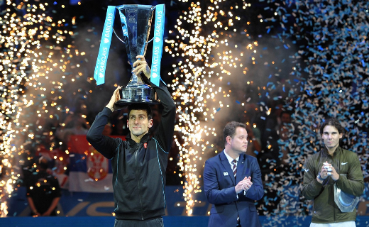Djokovic maîtrise Nadal et conserve son titre à Londres !