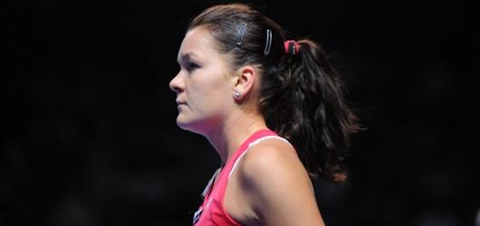 Miami 2012, Radwanska et son ex-entraîneur de papa