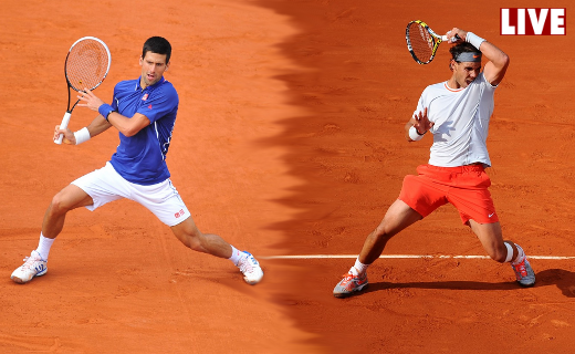 Nadal face à Djokovic, la première demie en Live commenté !