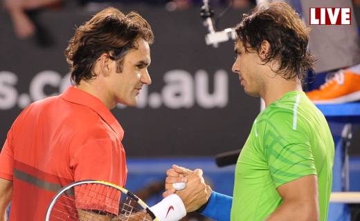 Suivez Nadal vs Federer en Live en demies de l'Open d'Australie !