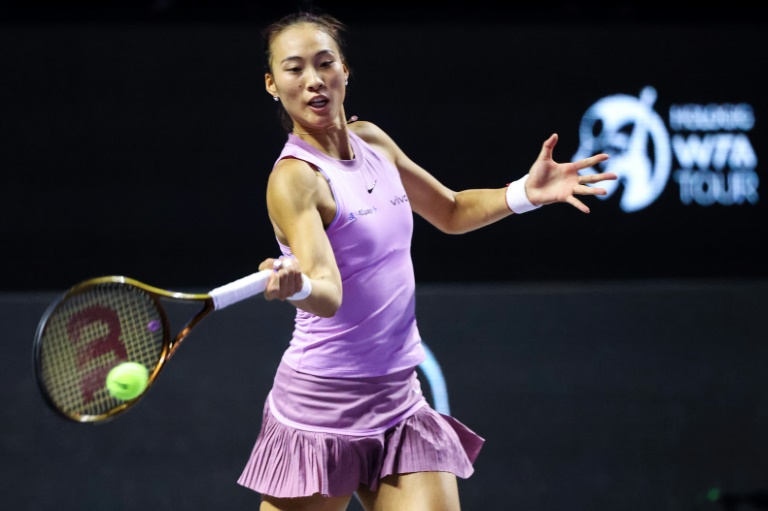 Zheng to play WTA Finals decider after beating Krejcikova in the semis