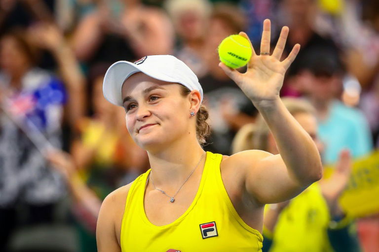 Barty beats Sabalenka to put Australia in charge of Fed Cup semi