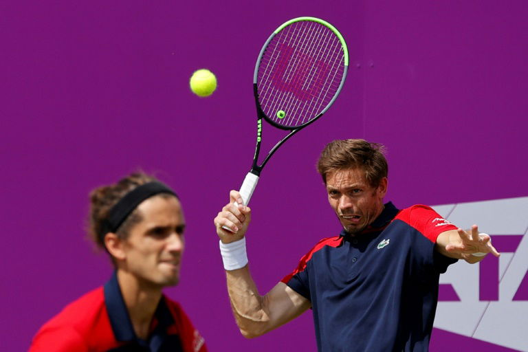 La paire Herbert/Mahut sortie d'entrée aux JO