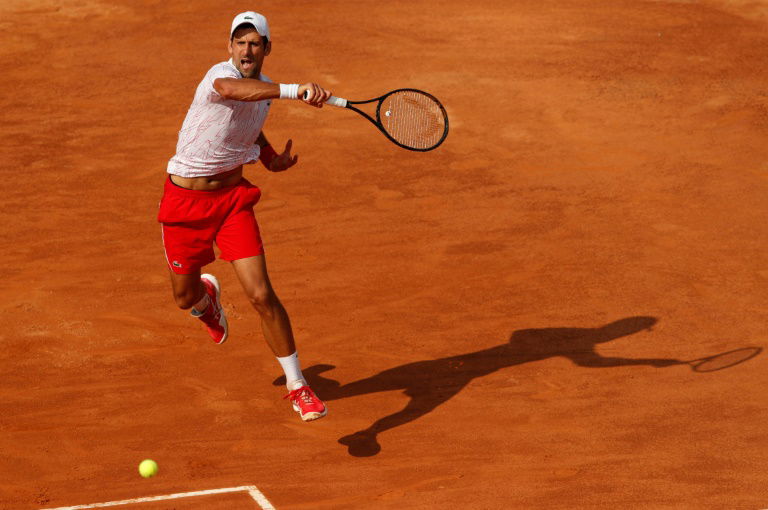 À défaut de Nadal, Djokovic est au rendez-vous à Rome