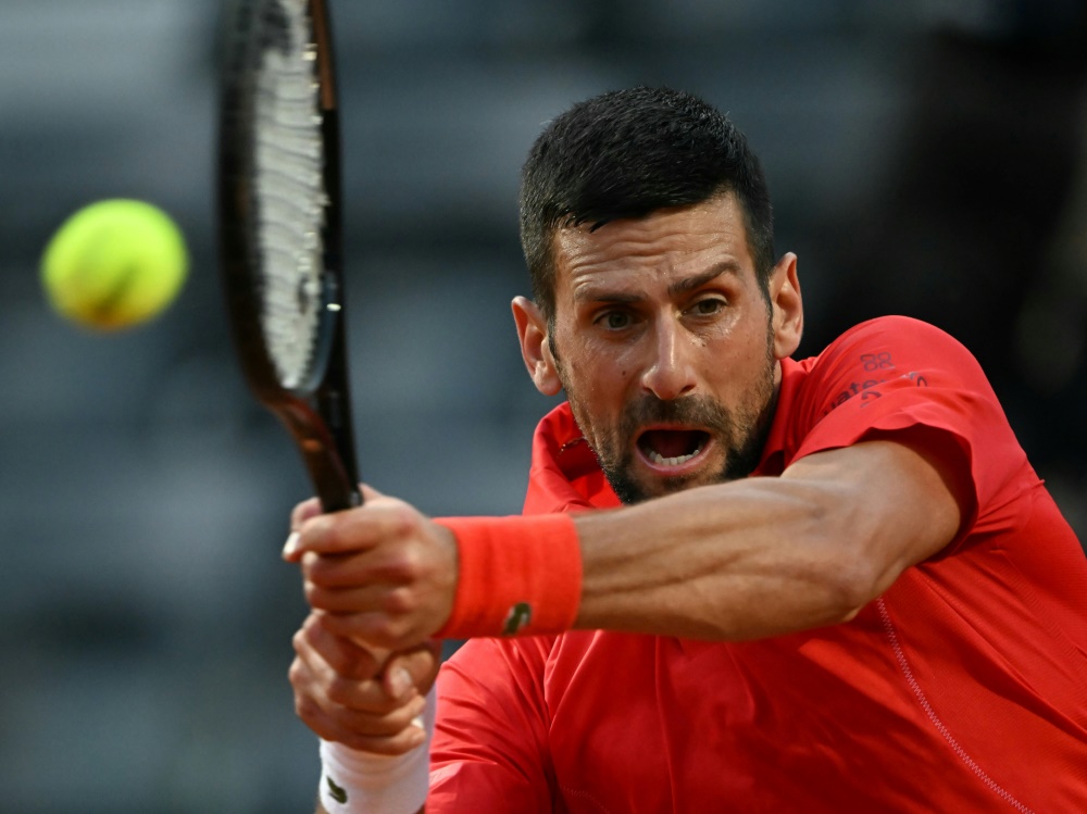 Nach Flaschenwurf:  Djokovic kann Turnier in Rom fortsetzen