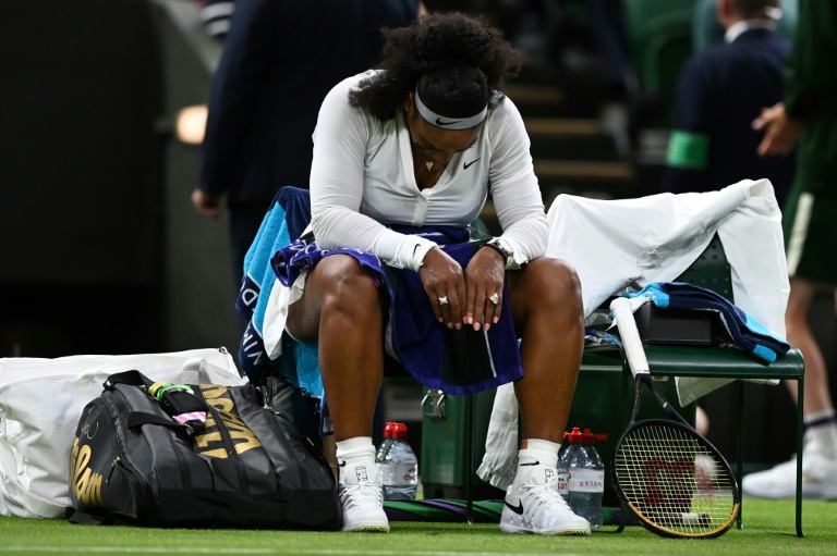 Wimbledon: Serena Williams manque son retour