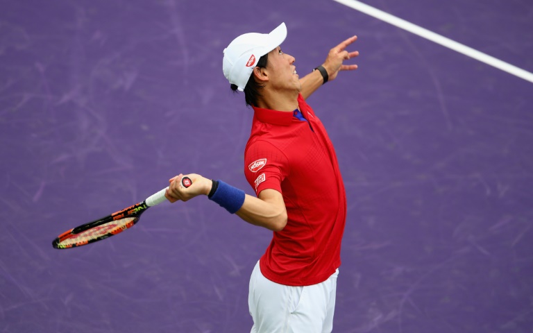 Nishikori defeated in comeback game, Wozniacki out in Miami