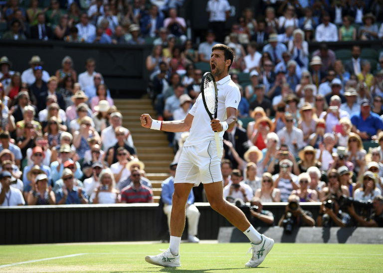 Wimbledon: Djokovic se qualifie pour sa sixième finale