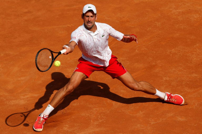 No drama as Djokovic sweeps through to Rome third round