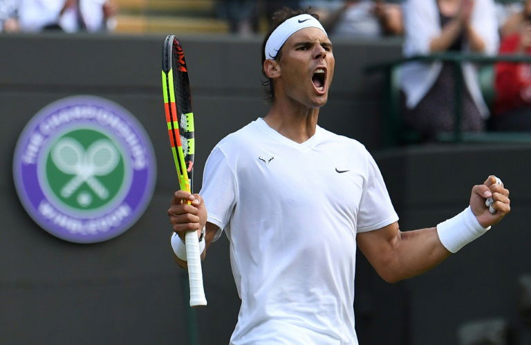 Wimbledon: Nadal rejoint Federer en demi-finale
