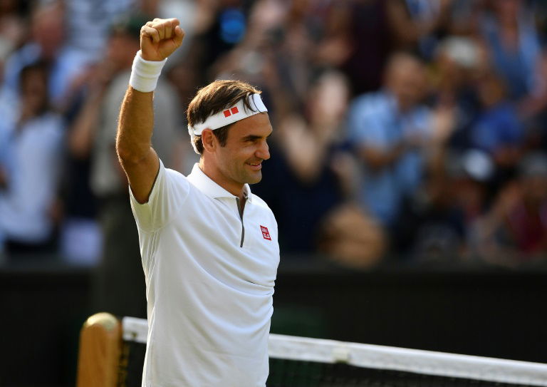 Wimbledon: une centième et une demie pour Federer