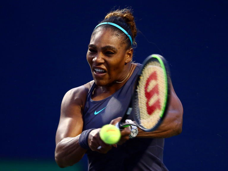 Serena powers past No. 1-bound Osaka, Halep retires hurt