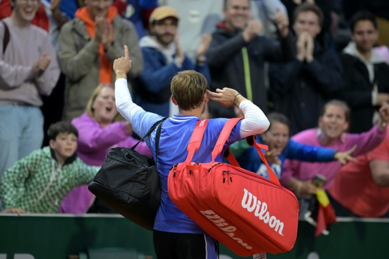 Goffin claims he was spat at by French Open fan, warns of tennis 'hooligans'