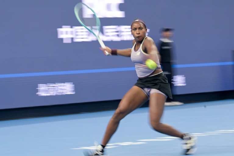 Gauff survives scare to reach China Open semi-finals