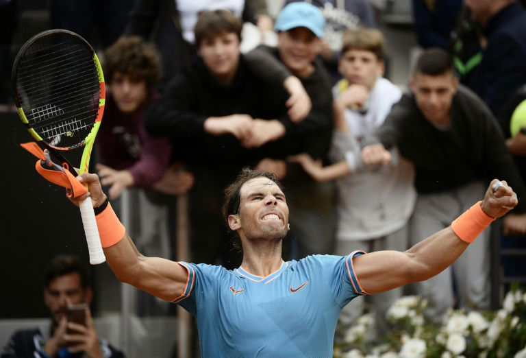 Nadal downs Tsitsipas to reach 50th Masters final, Konta faces Pliskova for Rome title