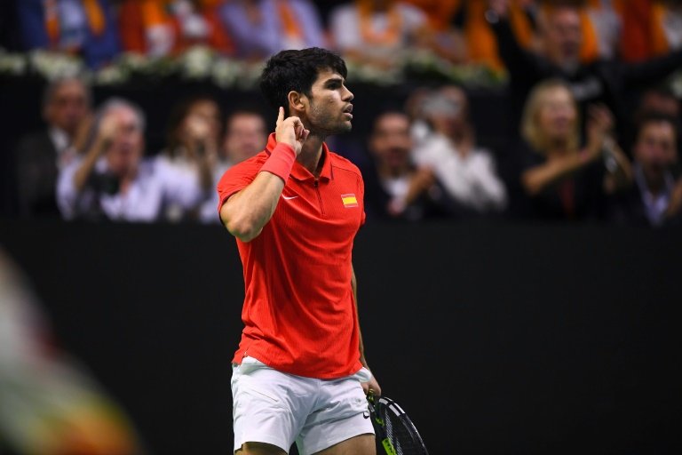 'I did it for Rafa': Alcaraz after keeping Spain Davis Cup dream alive