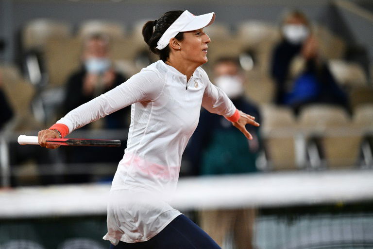 Roland-Garros: Garcia s'en sort en trois sets contre Kontaveit