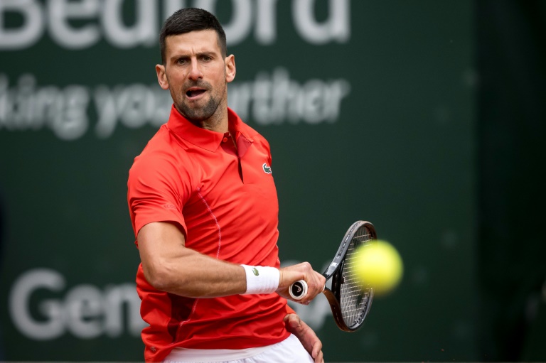 ATP: sans trop forcer, Djokovic poursuit à Genève sa préparation pour Roland-Garros