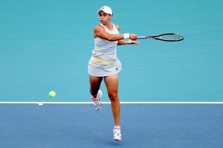 Barty retains Miami Open crown as injured Andreescu limps out