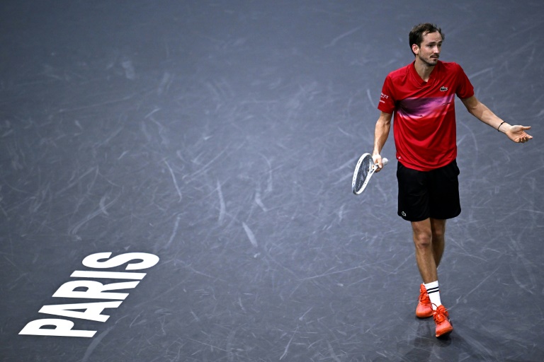 Medvedev loses to Australian Popyrin at Paris Masters