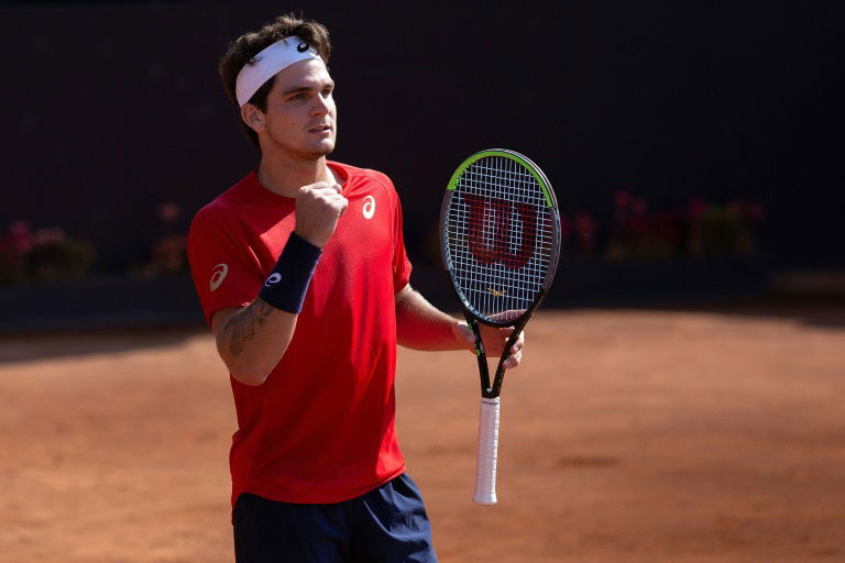 Rising tennis star Seyboth Wild, 20, reveals he has coronavirus