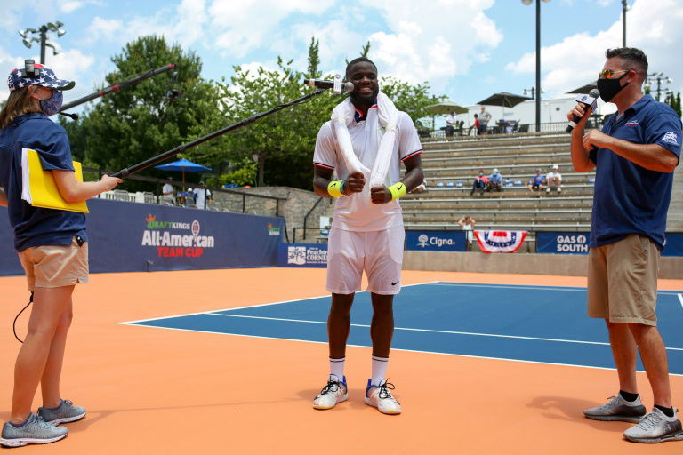 American Tiafoe tests positive for coronavirus