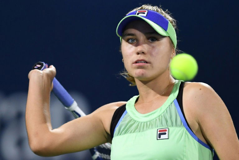Sofia Kenin chute contre Madison Keys à Charleston