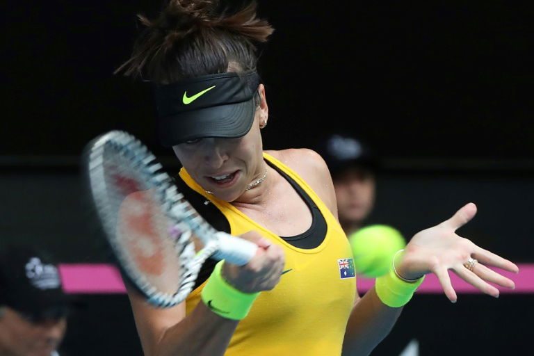 Fed Cup: Parmentier battue par Tomljanovic, l'Australie égalise à 2-2 en finale
