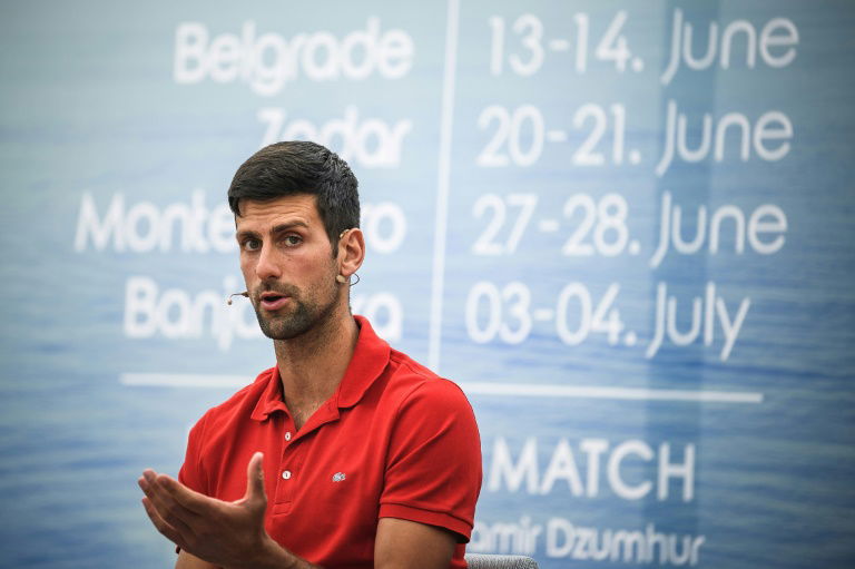 Djokovic ne sait toujours pas s'il participera à l'US Open