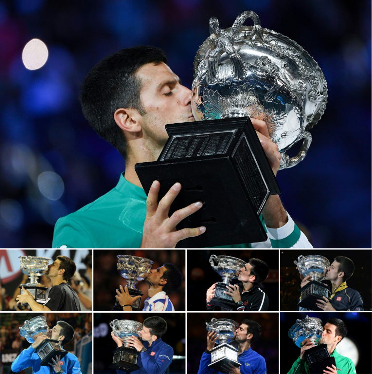 Open d'Australie: pari gagné pour Djokovic