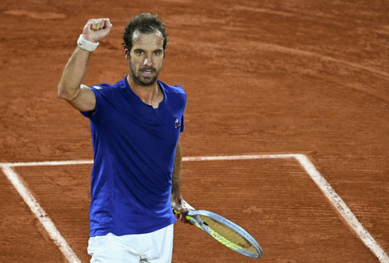 Roland-Garros: Gasquet, pas perturbé par les interruptions, valide son billet pour le 2e tour