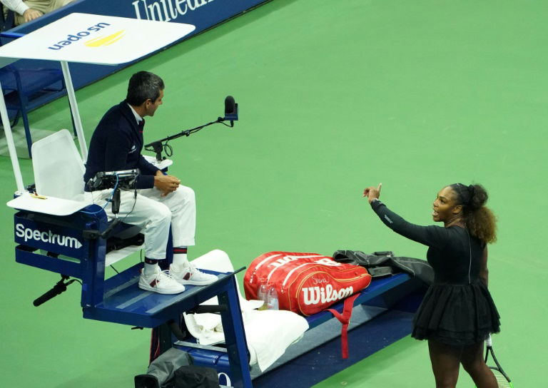 US Open: l'arbitre de la finale 2018 polémique n'arbitrera pas les soeurs Williams