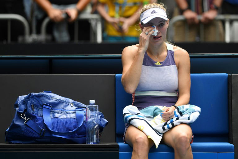 Open d'Australie: le tennis, c'est fini pour l'amie Wozniacki