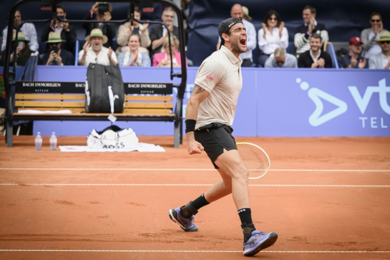 Berrettini brushes Halys aside to win Gstaad title