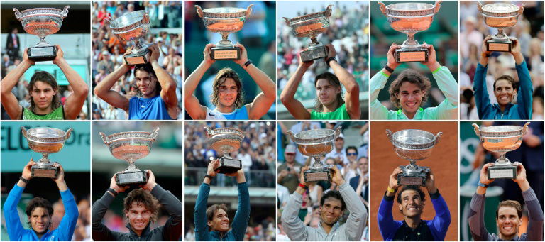 'Bigger house, bigger TV, better garden?': Nadal won't target Federer Slam record