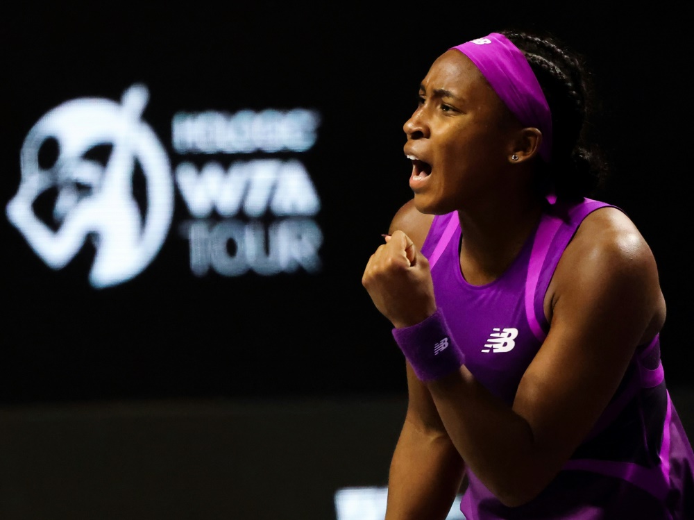 WTA-Finals:  Gauff ringt Zheng nieder