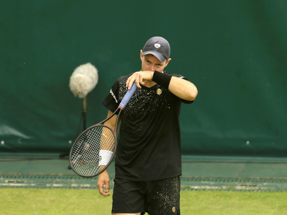 Wimbledon:  Koepfer muss passen