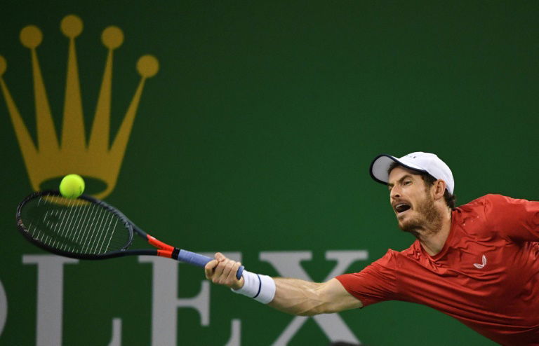 Animated Murray recovers from slow start to win Shanghai opener