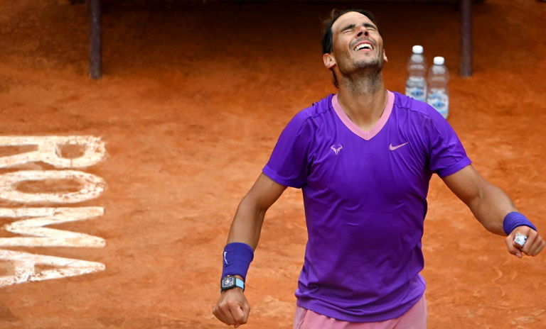Rome: Nadal en demies, Djokovic en sursis, Barty meurtrie