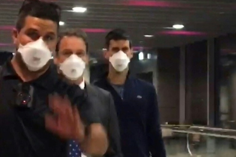 Djokovic back home in Serbia after Australia deportation