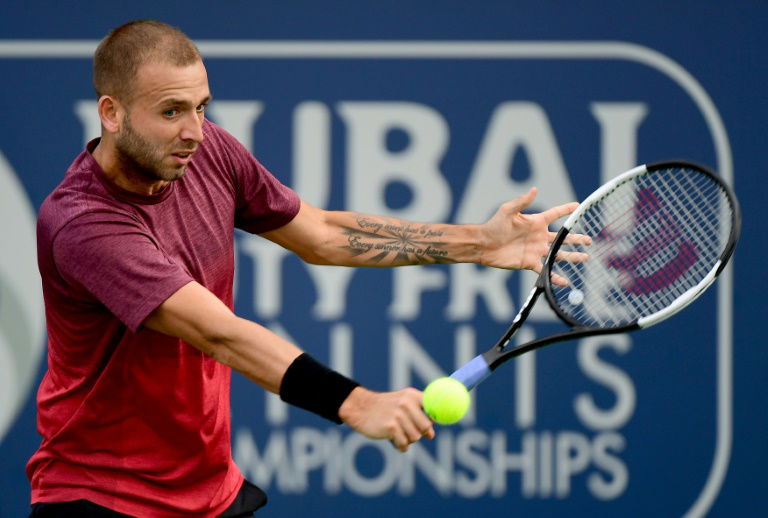 Impatient Evans beats Rublev to reach Dubai last four