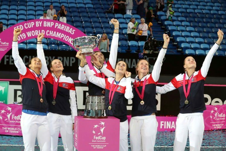 Fed Cup: Le trophée qui parachève la saison des retrouvailles des Bleues