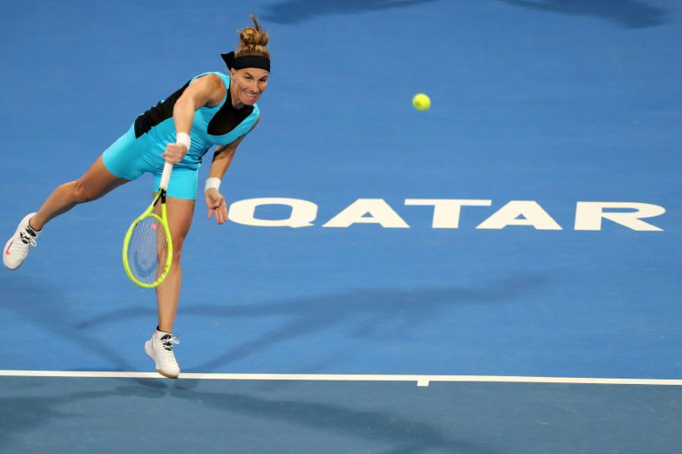 Kuznetsova écarte Bencic et accède aux demi-finales à Doha