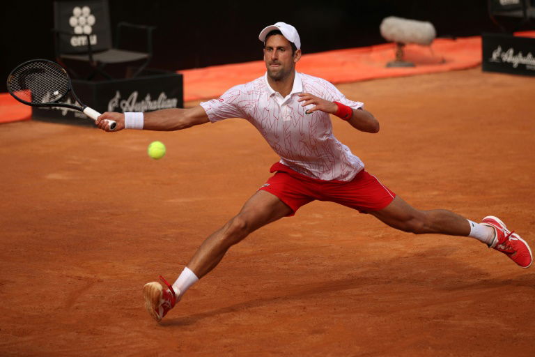 Masters 1000 de Rome: Djokovic peine pour rallier les demies