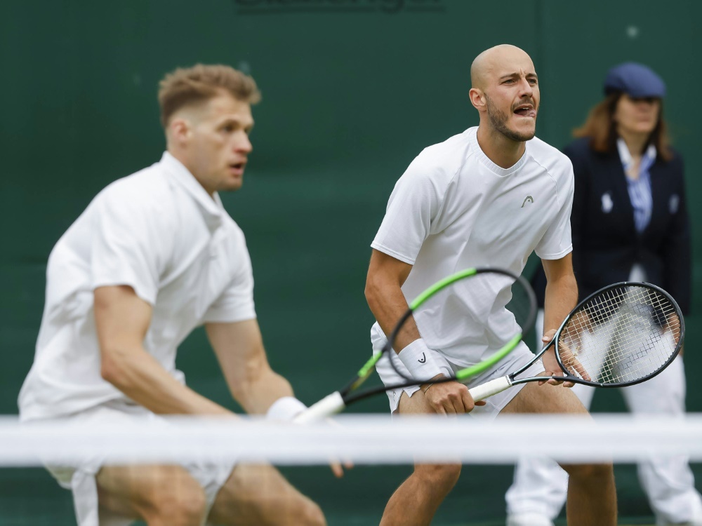 Frantzen/Jebens sorgen in Wimbledon für Aufsehen