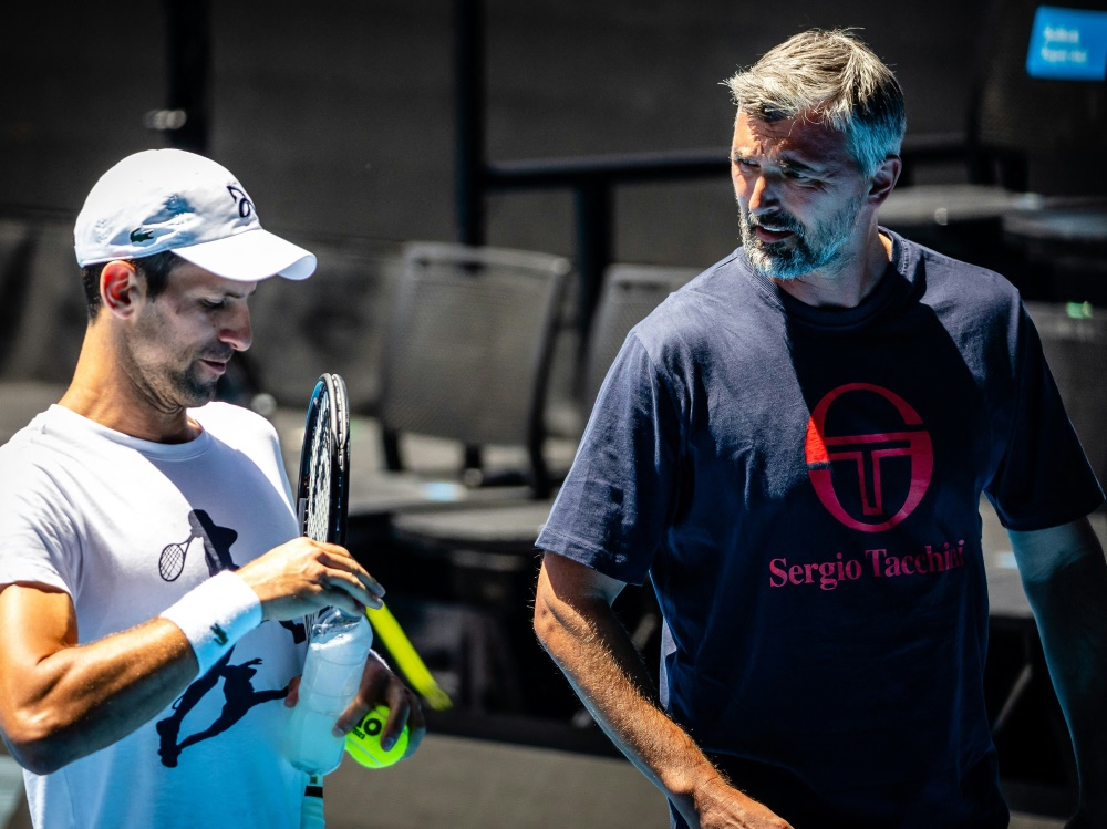Novak Djokovic se sépare de son entraîneur Goran Ivanisevic