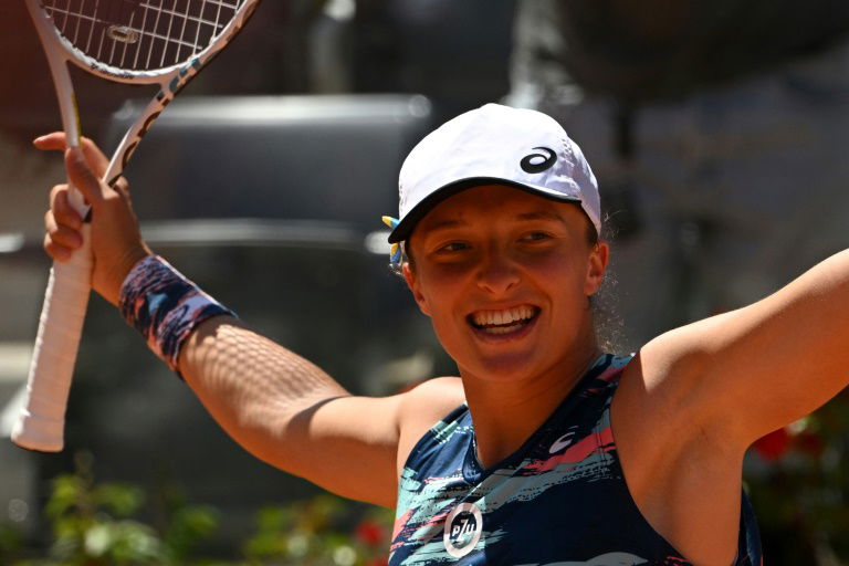 Rome: Swiatek en finale pour gagner un 5e tournoi consécutif