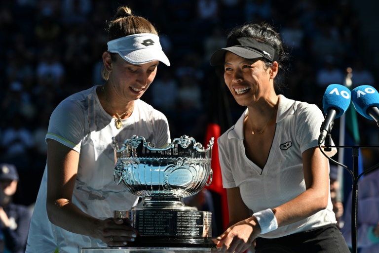 Hsieh and Mertens claim Australian Open women's doubles title