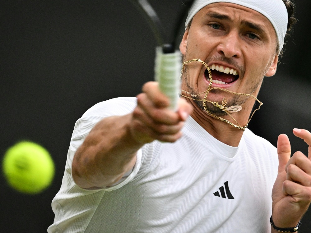 Aus in Wimbledon:  Angeschlagener Zverev unterliegt Fritz