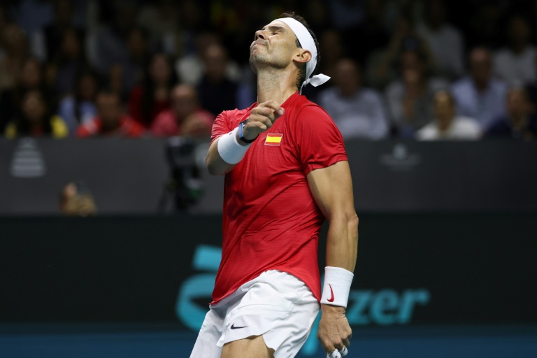 Spain's Nadal loses in Davis Cup quarter-finals singles opener